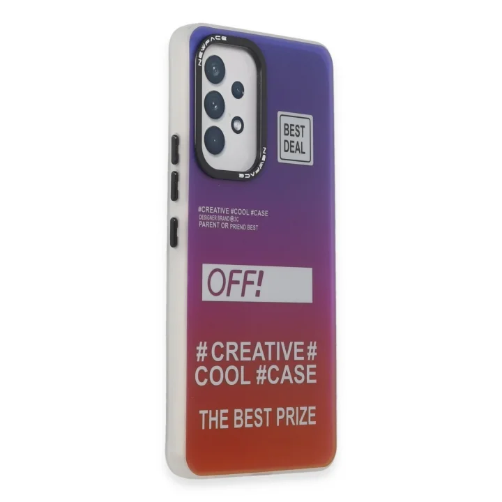 Mey İthalat®  Samsung Galaxy A53 5G Kılıf Estoril Desenli Kapak - Estoril - 9