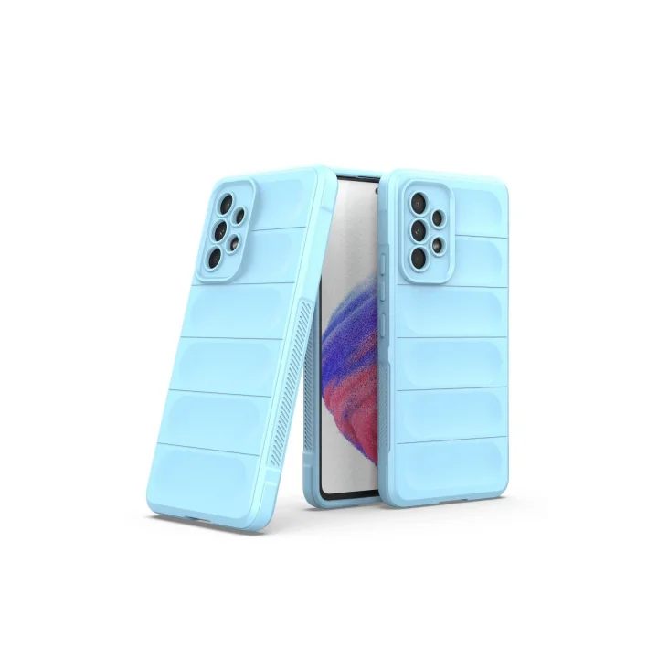 Mey İthalat®  Samsung Galaxy A53 5G Kılıf Optimum Silikon - Sky Blue