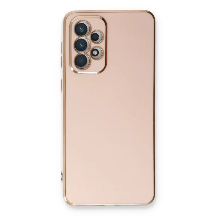 Mey İthalat®  Samsung Galaxy A53 5G Kılıf Volet Silikon - Pembe