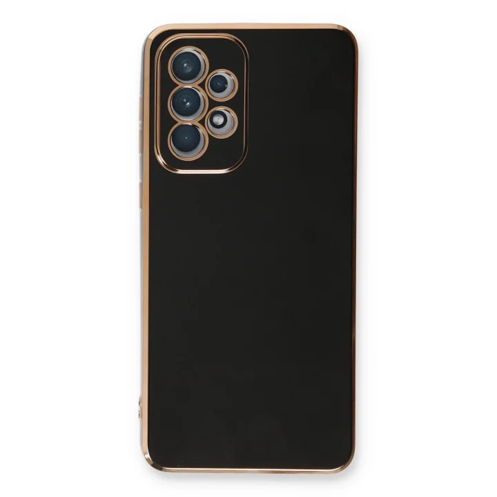 Mey İthalat®  Samsung Galaxy A53 5G Kılıf Volet Silikon - Siyah