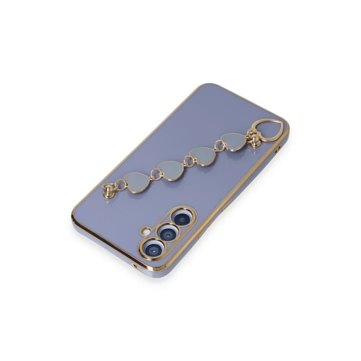 Mey İthalat®  Samsung Galaxy A54 5G Kılıf Esila Silikon - Gri