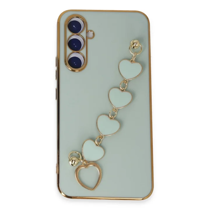 Mey İthalat®  Samsung Galaxy A54 5G Kılıf Esila Silikon - Su Yeşili