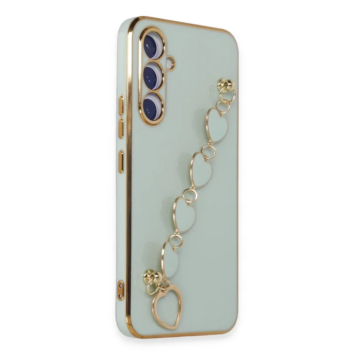 Mey İthalat®  Samsung Galaxy A54 5G Kılıf Esila Silikon - Su Yeşili