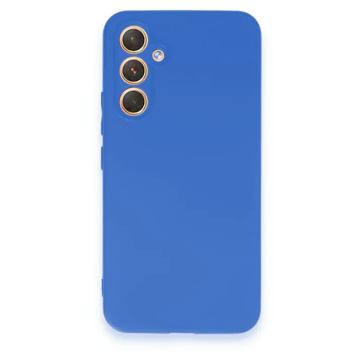 Mey İthalat®  Samsung Galaxy A54 5G Kılıf First Silikon - Mavi