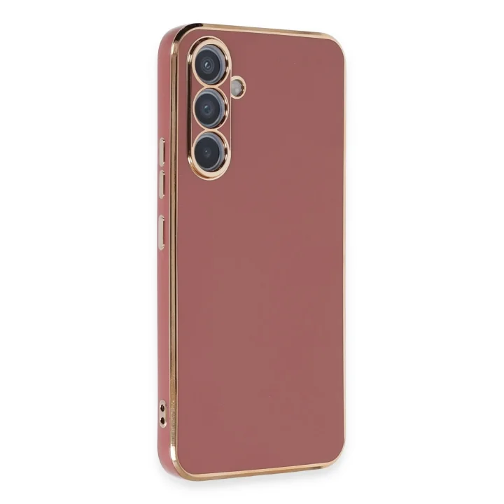 Mey İthalat®  Samsung Galaxy A54 5G Kılıf Volet Silikon - Kırmızı