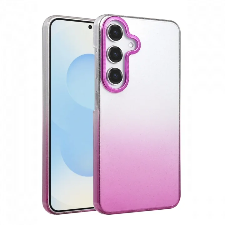 Mey İthalat®  Samsung Galaxy A55 5G Glossy Kapak - Mor