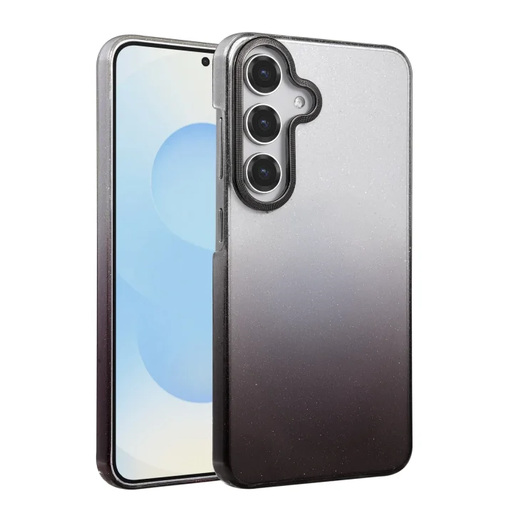 Mey İthalat®  Samsung Galaxy A55 5G Glossy Kapak - Siyah