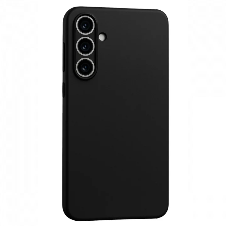 Mey İthalat®  Samsung Galaxy A55 5G Kılıf First Silikon - Siyah