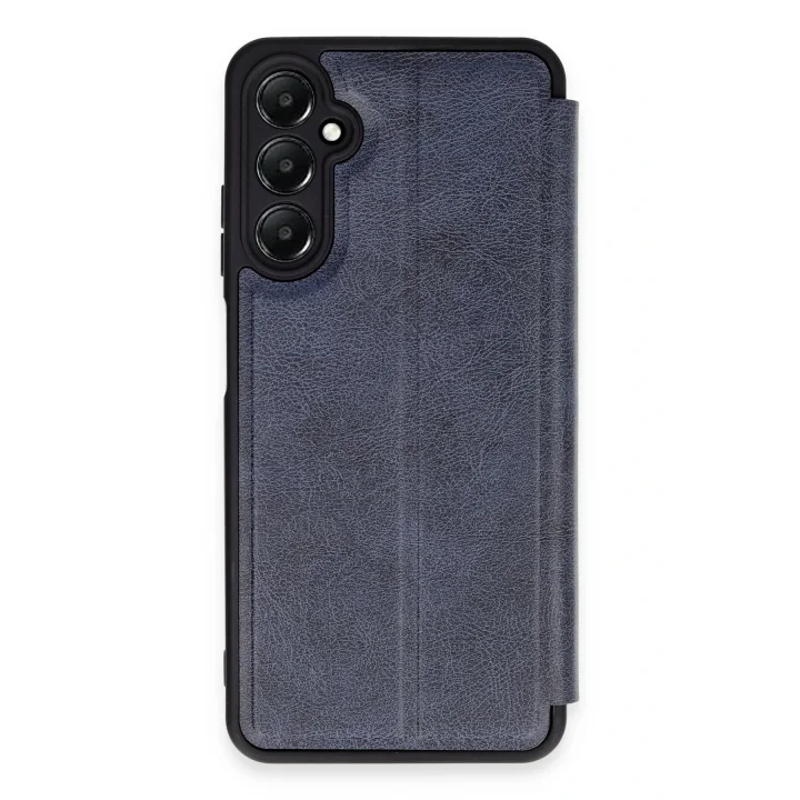 Mey İthalat®  Samsung Galaxy A55 5G Kılıf Flip Cover - Lacivert