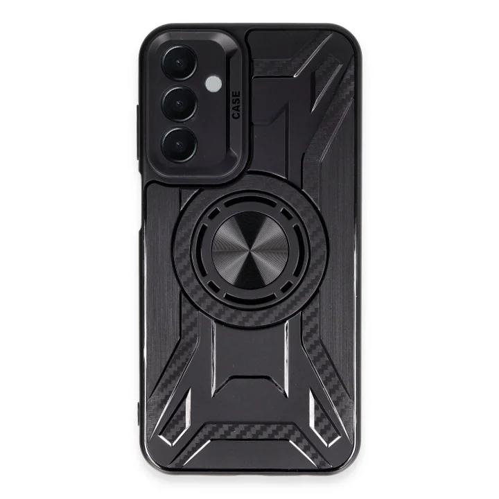 Mey İthalat®  Samsung Galaxy A55 5G Kılıf Lincoln Silikon - Siyah