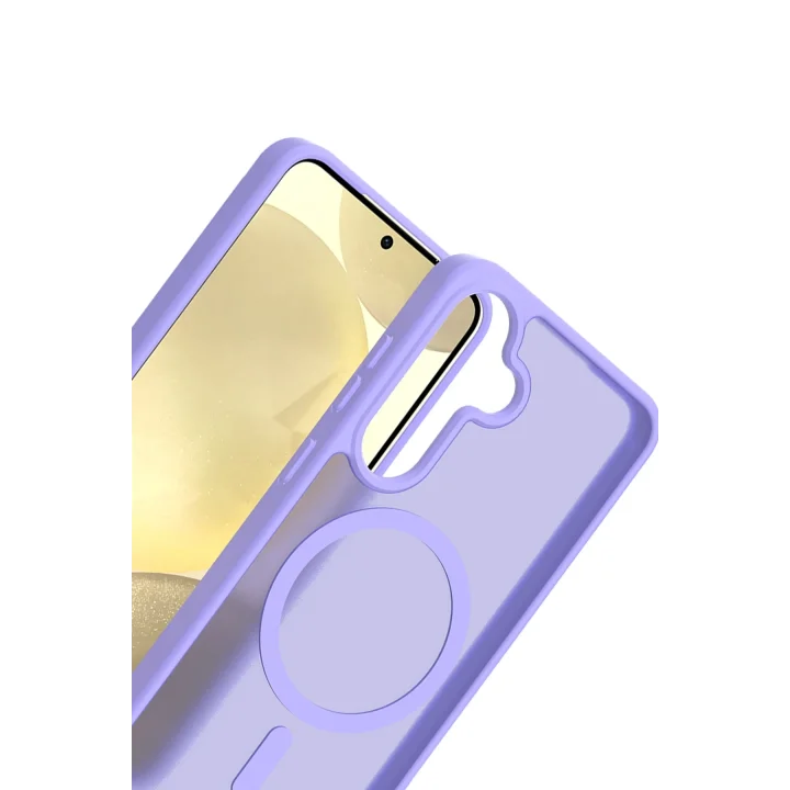 Mey İthalat®  Samsung Galaxy A56 Jota Magsafe Kapak - Lila