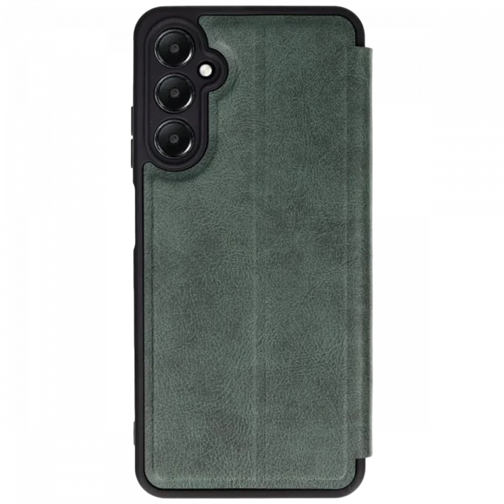 Mey İthalat®  Samsung Galaxy A56 Kılıf Flip Cover - Koyu Yeşil