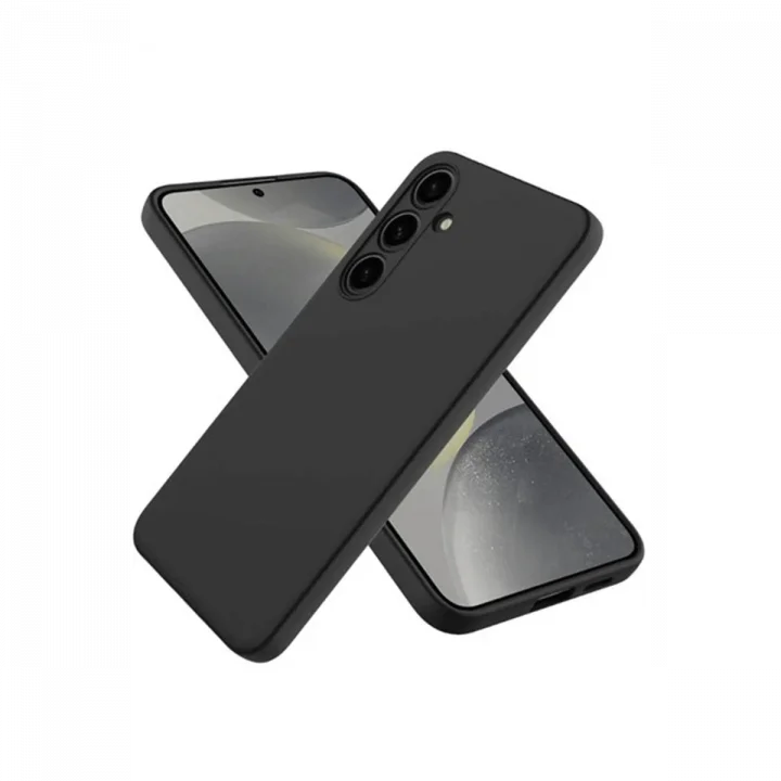 Mey İthalat®  Samsung Galaxy A56 Kılıf Nano içi Kadife Silikon - Siyah