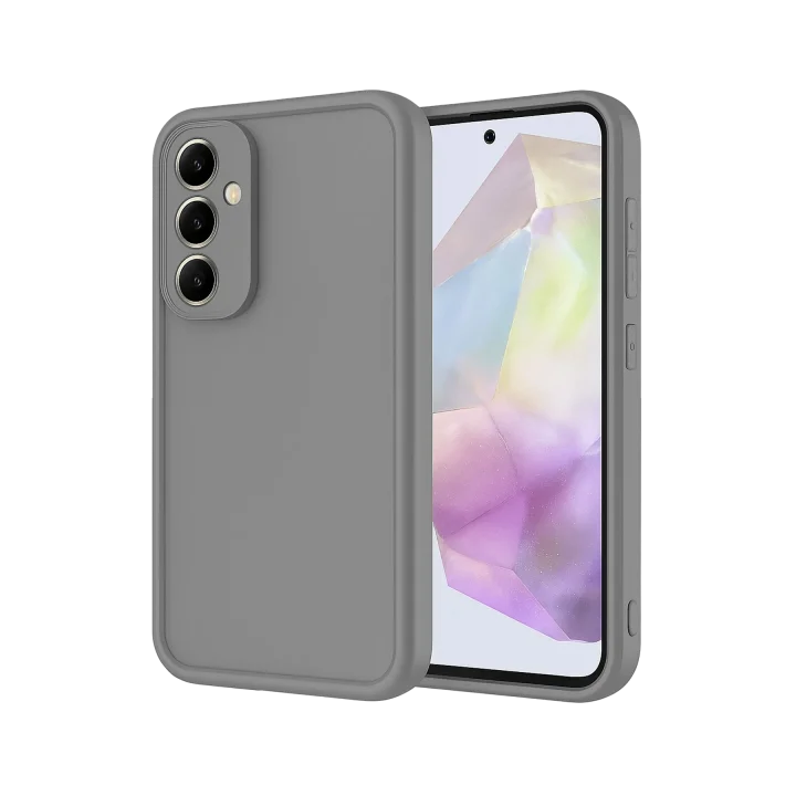 Mey İthalat®  Samsung Galaxy A56 Kılıf Viera Silikon - Gri