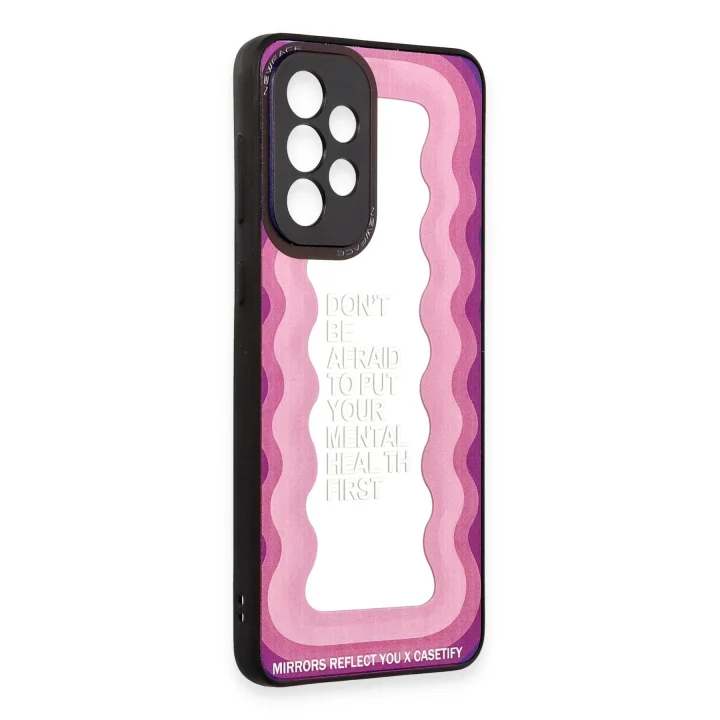 Mey İthalat®  Samsung Galaxy A73 5G Kılıf Mirror Desenli Kapak - Mirror - 11