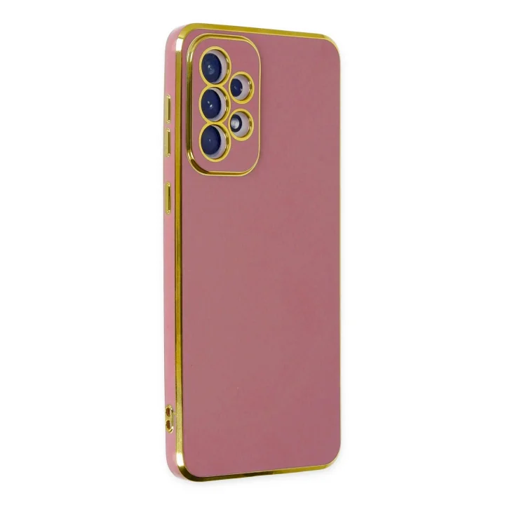 Mey İthalat®  Samsung Galaxy A73 5G Kılıf Volet Silikon - Kırmızı