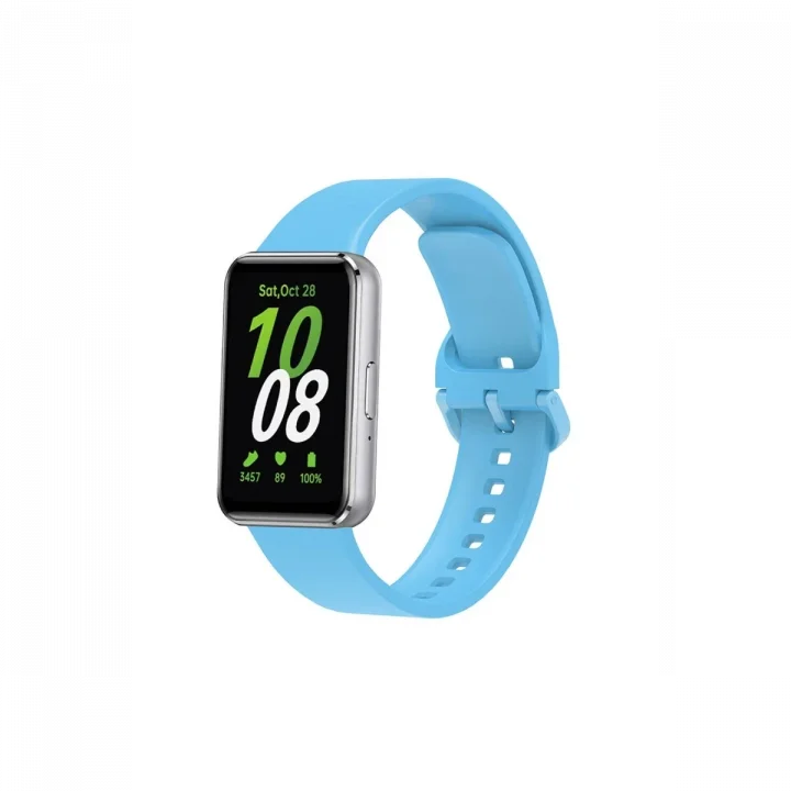 Mey İthalat®  Samsung Galaxy Fit 3 Klasik Kordon - Mavi