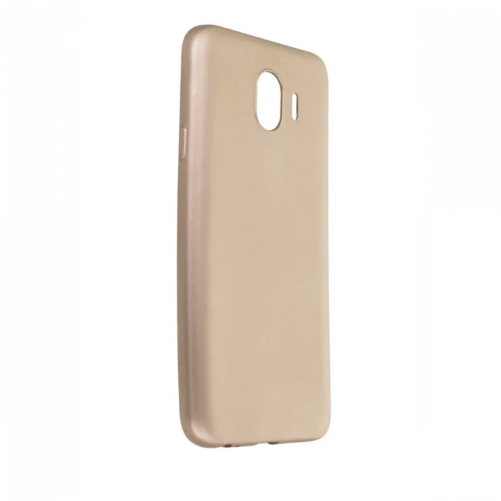 Mey İthalat®  Samsung Galaxy J4 Kılıf First Silikon - Gold