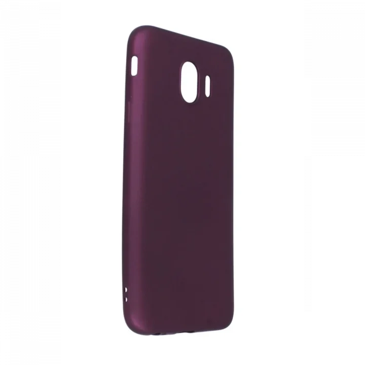 Mey İthalat®  Samsung Galaxy J4 Kılıf First Silikon - Mürdüm