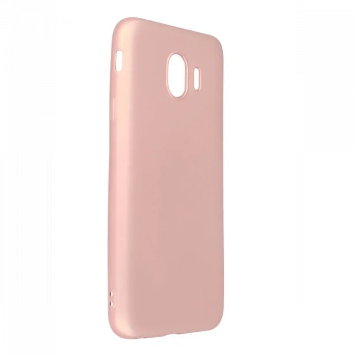 Mey İthalat®  Samsung Galaxy J4 Kılıf First Silikon - Rose Gold