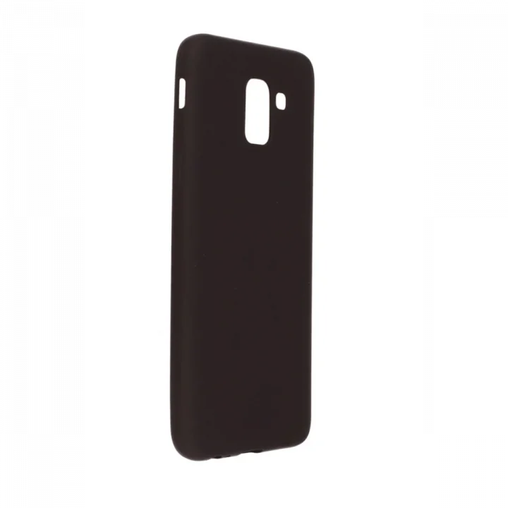 Mey İthalat®  Samsung Galaxy J6 Kılıf First Silikon - Siyah