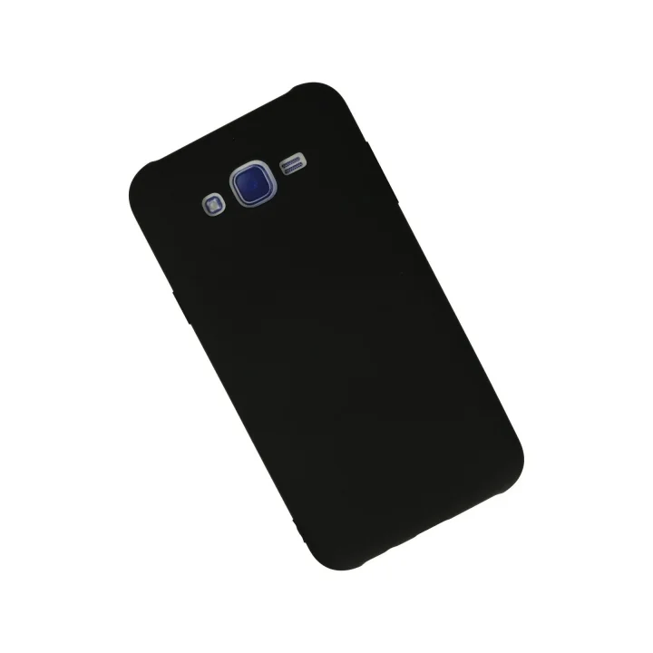 Mey İthalat®  Samsung Galaxy J7 Kılıf Nano içi Kadife Silikon - Siyah