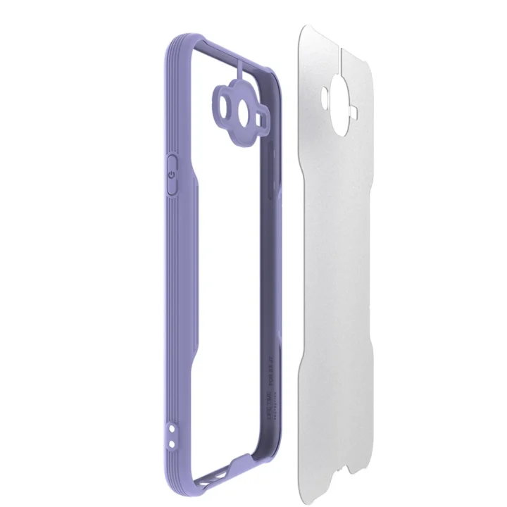 Mey İthalat®  Samsung Galaxy J7 Kılıf Platin Silikon - Siyah