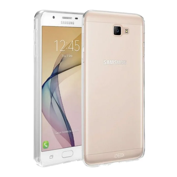 Mey İthalat®  Samsung Galaxy J7 Prime Kılıf Lüx Şeffaf Silikon