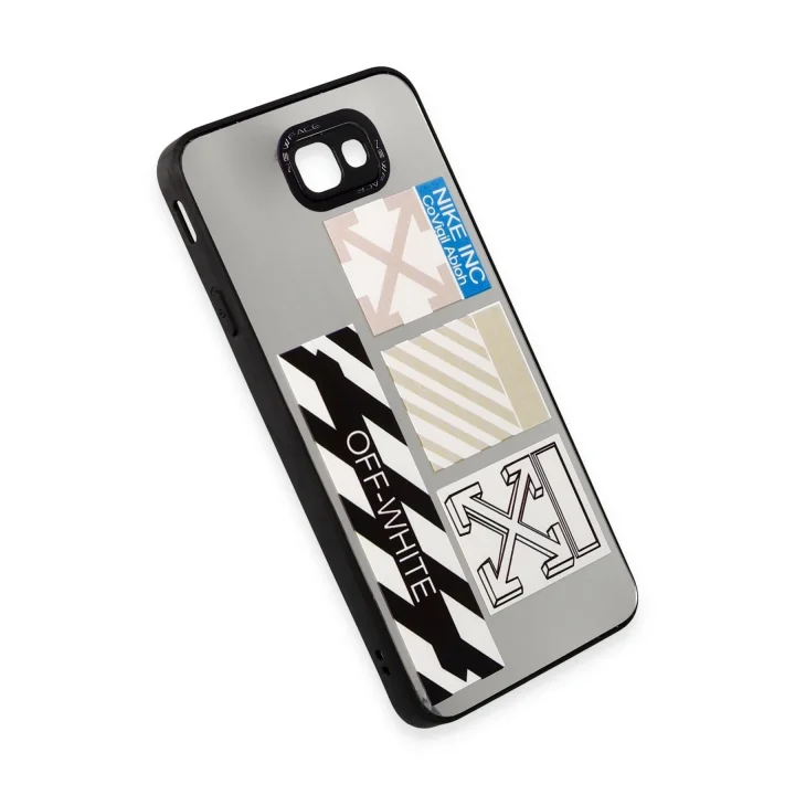 Mey İthalat®  Samsung Galaxy J7 Prime Kılıf Mirror Desenli Kapak - Mirror - 6