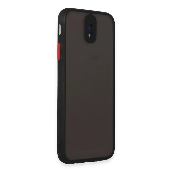 Mey İthalat®  Samsung Galaxy J7 Pro / J730 Kılıf Montreal Silikon Kapak - Siyah