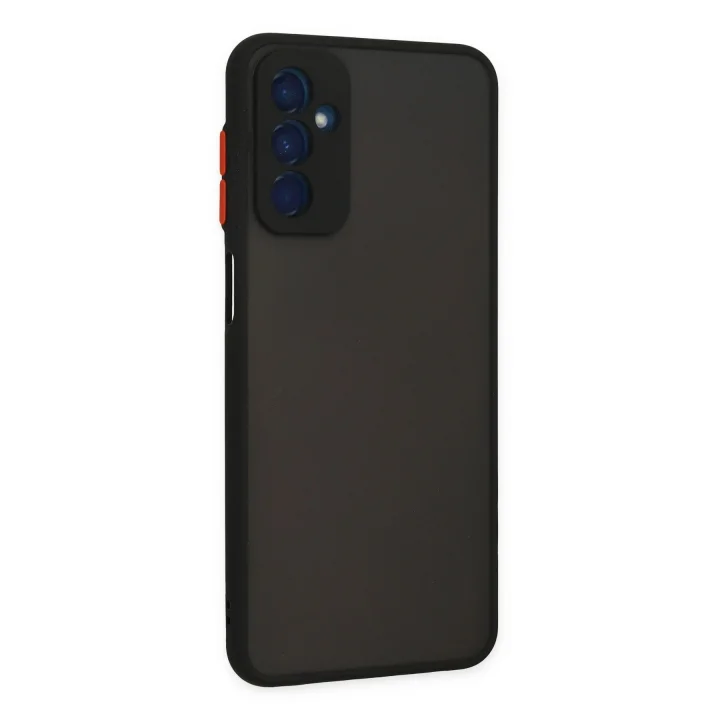 Mey İthalat®  Samsung Galaxy M13 Kılıf Montreal Silikon Kapak - Siyah