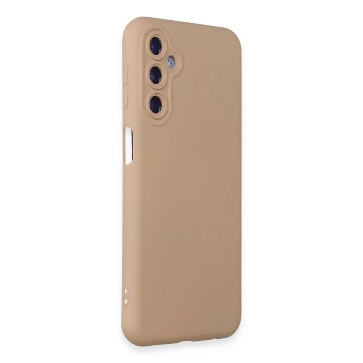 Mey İthalat®  Samsung Galaxy M14 5G Kılıf Nano içi Kadife Silikon - Pudra