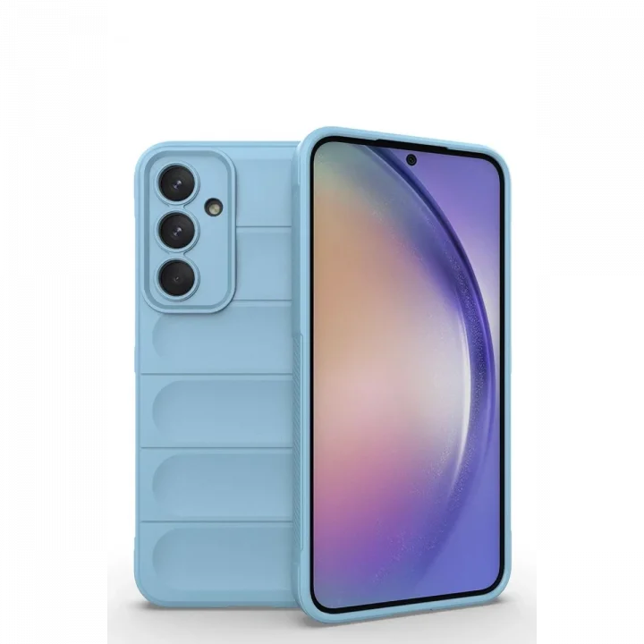 Mey İthalat®  Samsung Galaxy M14 5G Kılıf Optimum Silikon - Sky Blue