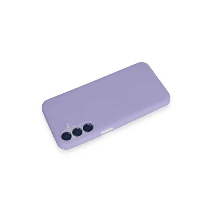 Mey İthalat®  Samsung Galaxy M15 Kılıf First Silikon - Lila