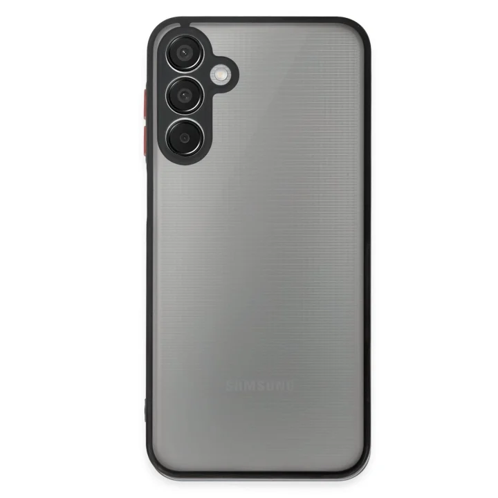 Mey İthalat®  Samsung Galaxy M15 Kılıf Montreal Silikon Kapak - Siyah