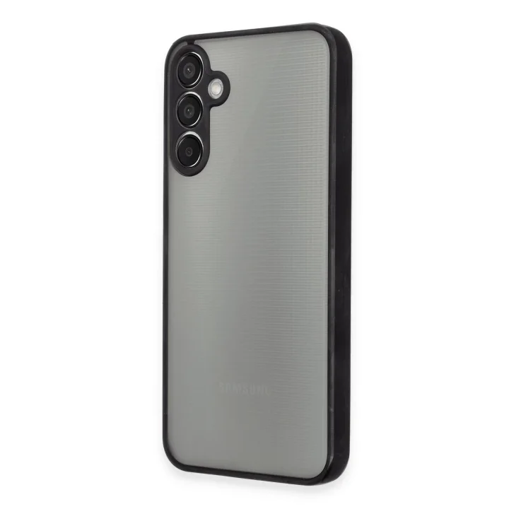 Mey İthalat®  Samsung Galaxy M15 Kılıf Montreal Silikon Kapak - Siyah