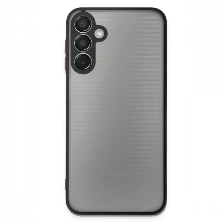 Mey İthalat®  Samsung Galaxy M15 Kılıf Montreal Silikon Kapak - Siyah