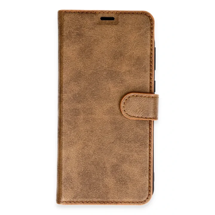 Mey İthalat®  Samsung Galaxy M15 Kılıf Trend S Plus Kapaklı Kılıf - Taba