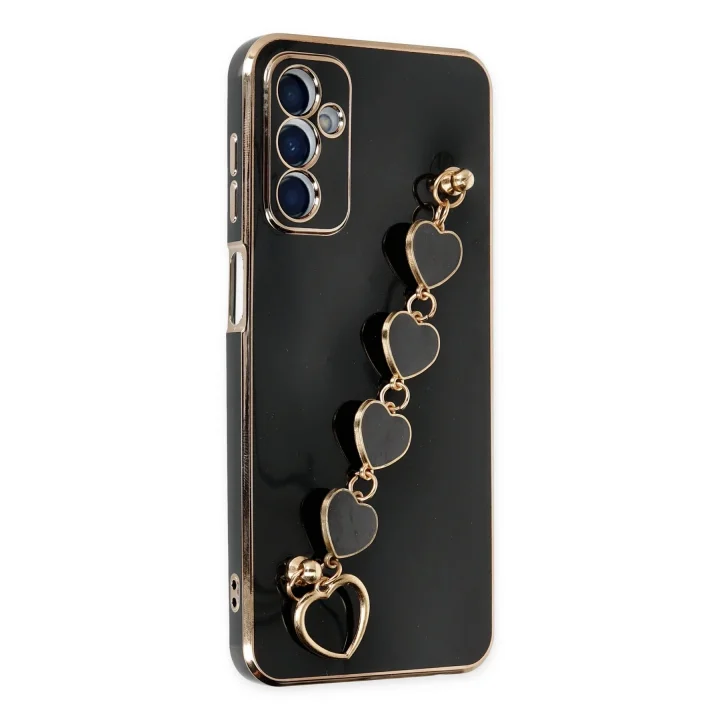 Mey İthalat®  Samsung Galaxy M23 Kılıf Esila Silikon - Siyah