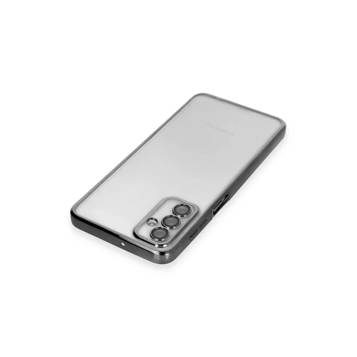 Mey İthalat®  Samsung Galaxy M23 Kılıf  Lensli Silikon - Siyah