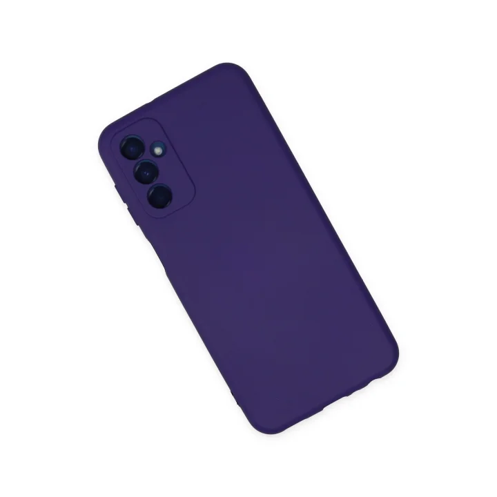 Mey İthalat®  Samsung Galaxy M23 Kılıf Nano içi Kadife Silikon - Mor
