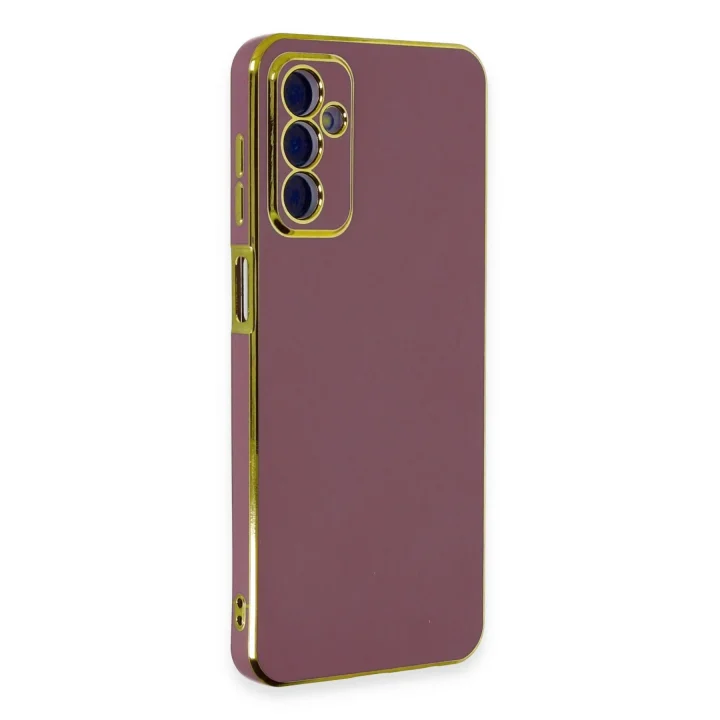 Mey İthalat®  Samsung Galaxy M23 Kılıf Volet Silikon - Kırmızı