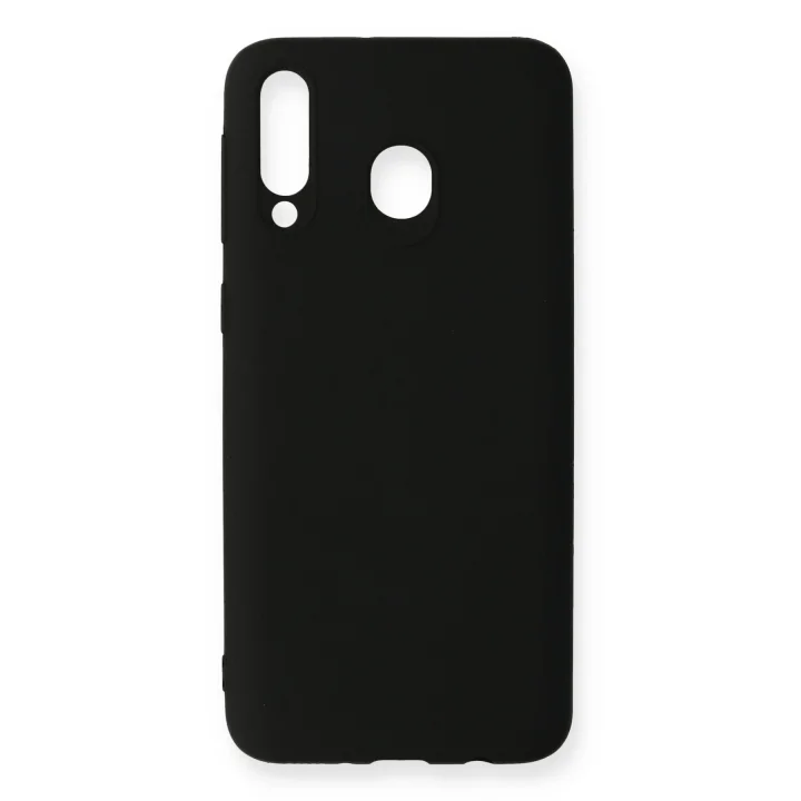 Mey İthalat®  Samsung Galaxy M30 Kılıf First Silikon - Siyah