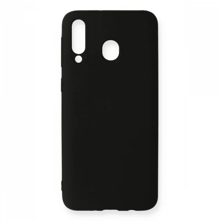 Mey İthalat®  Samsung Galaxy M30 Kılıf First Silikon - Siyah