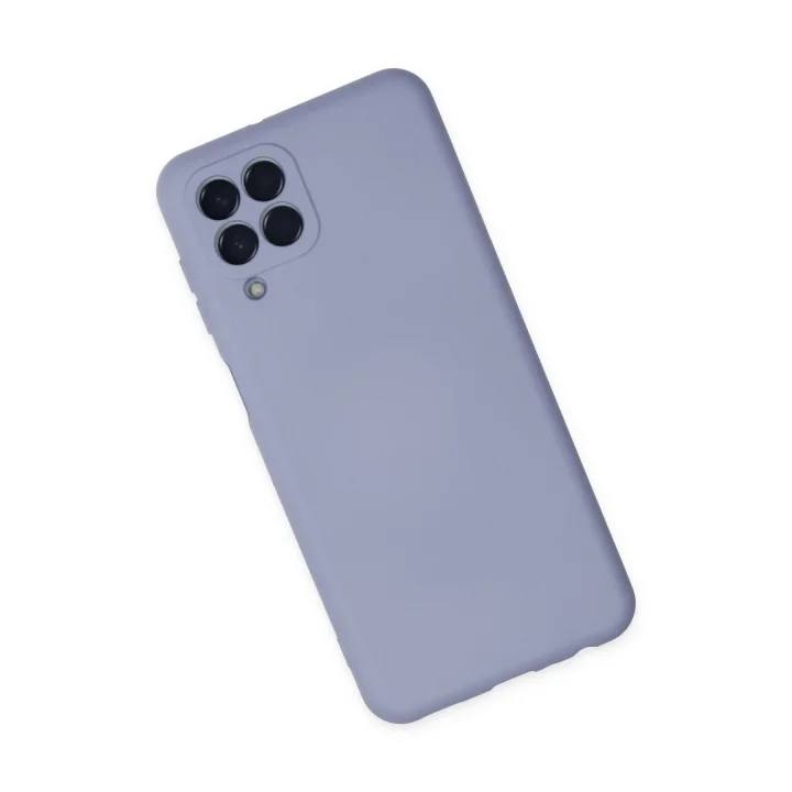 Mey İthalat®  Samsung Galaxy M33 Kılıf Nano içi Kadife Silikon - Lila