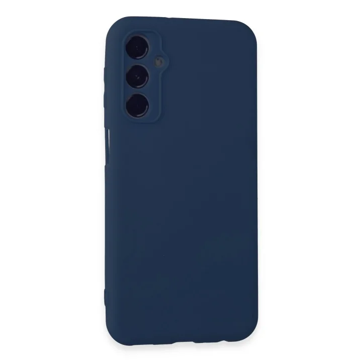 Mey İthalat®  Samsung Galaxy M34 5G Kılıf First Silikon - Lacivert