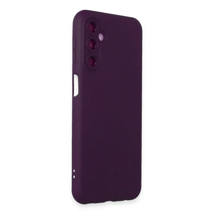 Mey İthalat®  Samsung Galaxy M34 5G Kılıf Nano içi Kadife Silikon - Mor
