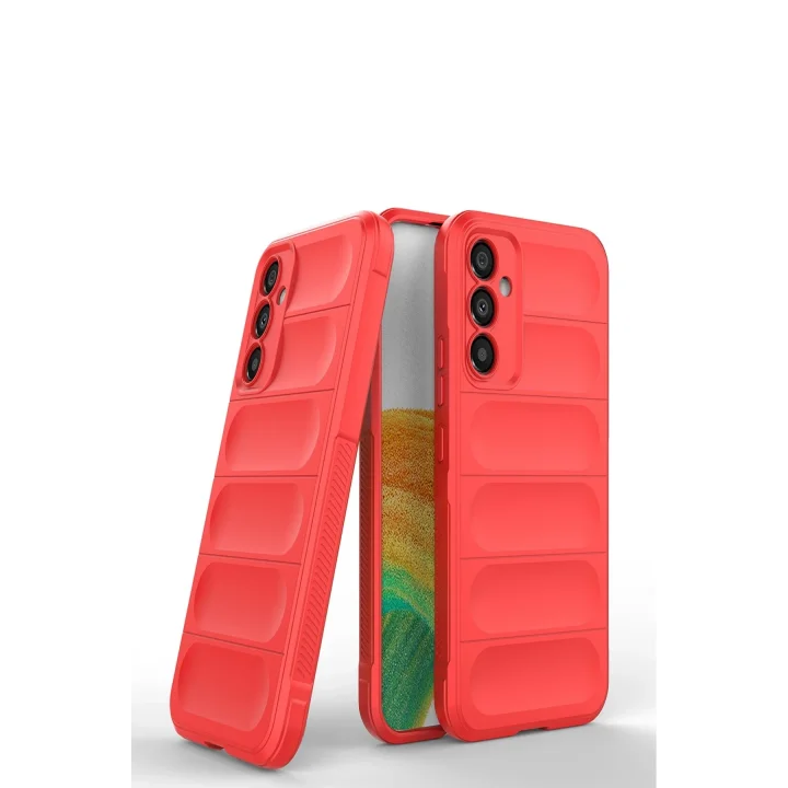 Mey İthalat®  Samsung Galaxy M34 5G Kılıf Optimum Silikon - Kırmızı