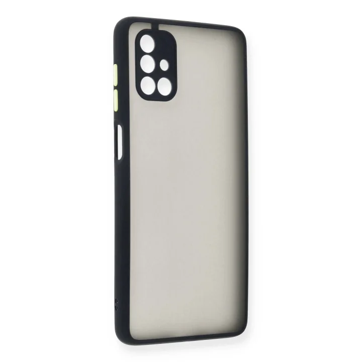 Mey İthalat®  Samsung Galaxy M51 Kılıf Montreal Silikon Kapak - Lacivert