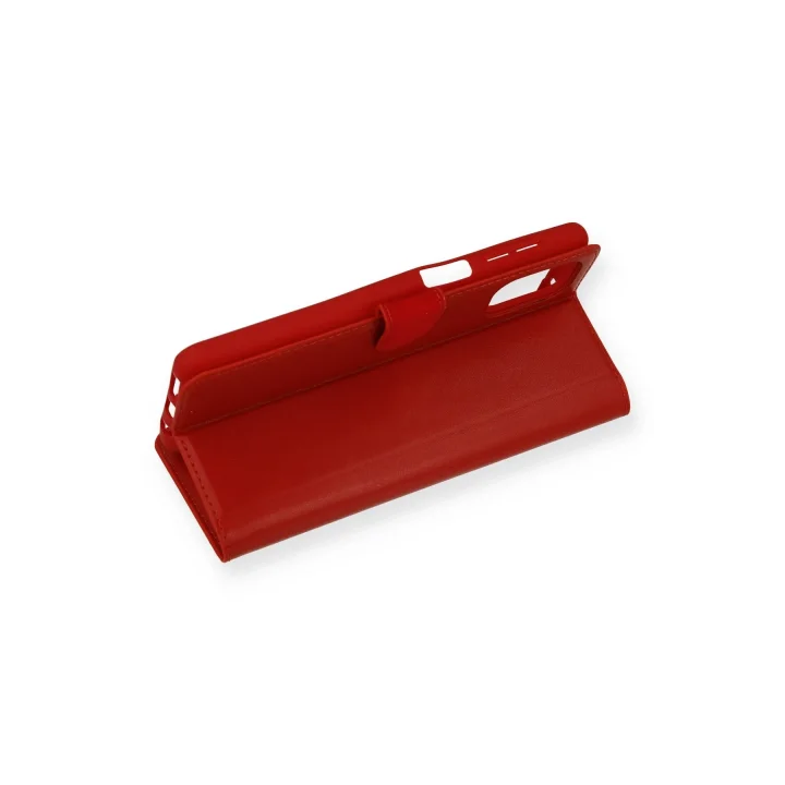 Mey İthalat®  Samsung Galaxy M51 Trend S Plus Kapaklı Kılıf - Kırmızı